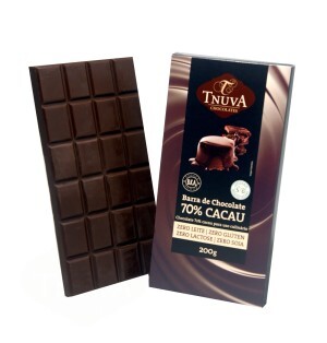 BARRA CHOCOLATE 70% CACAU 200G - USO CULINÁRIO-CX UNITÁRIA