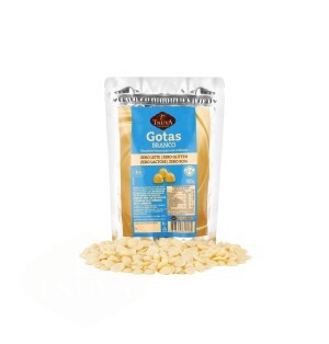 GOTAS DE CHOCOLATE BRANCO USO CULINÁRIO 180G