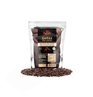 GOTAS DE CHOCOLATE 70% CACAU USO CULINÁRIO 1,01KG